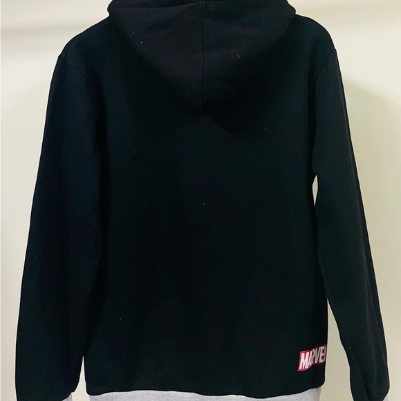 MARVEL AUTHENTIC CAPTAIN AMERICA BLACK HOODIE FOR MEN’S & WOMEN’S - Picture 3 of 5